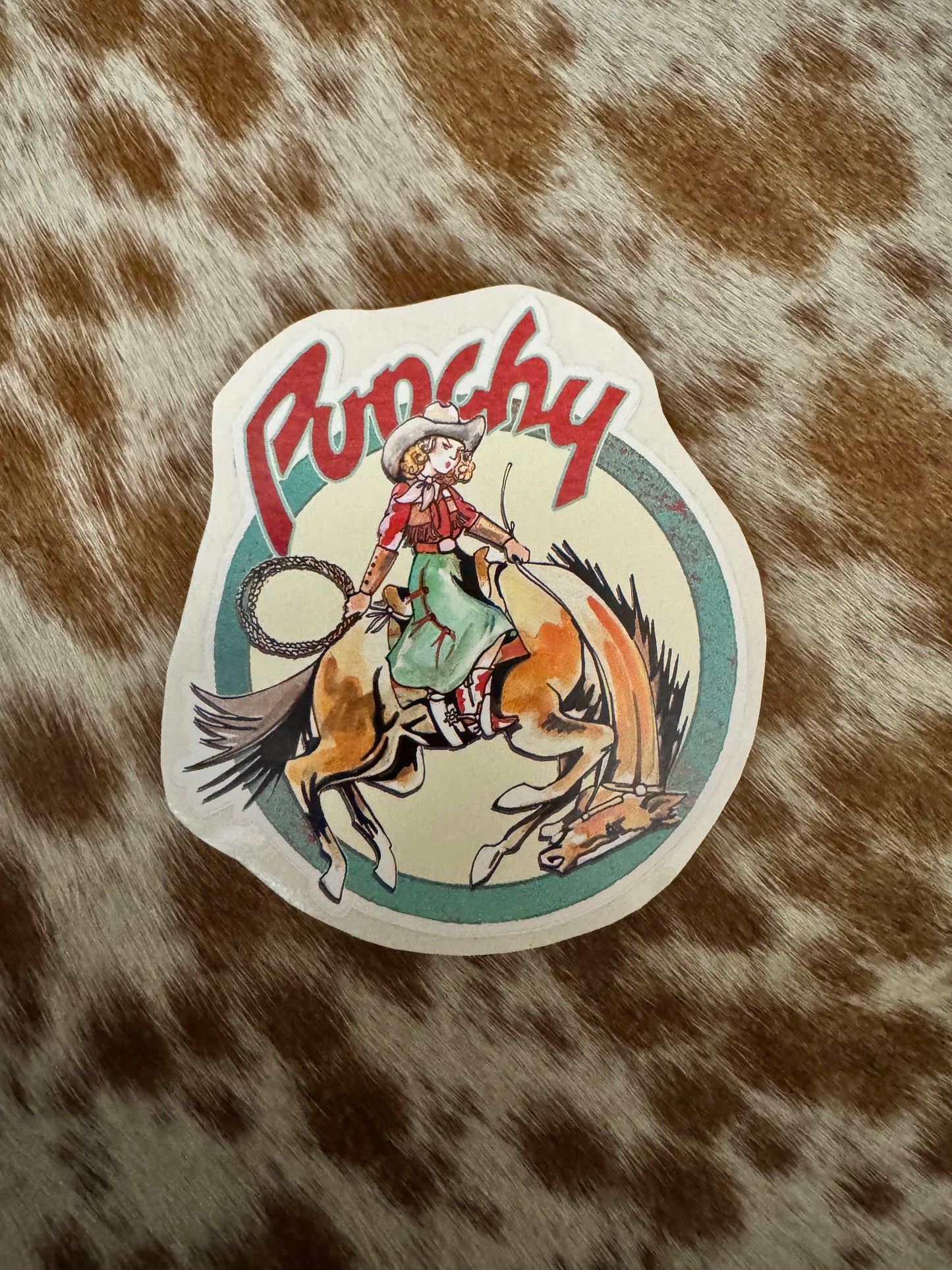 Punchy Sticker