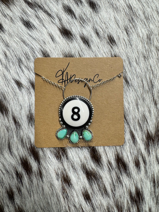 8 Ball Necklace