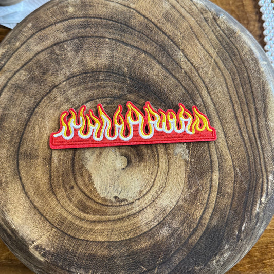Flames Strip Patch