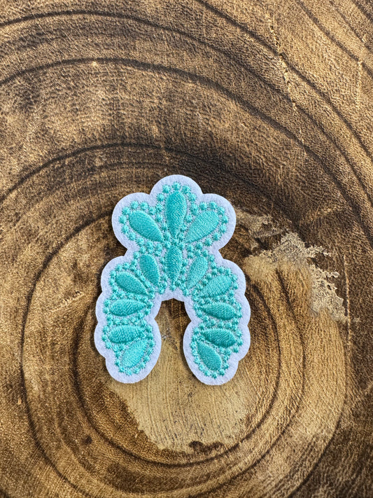 Turquoise Squash Blossom Patch