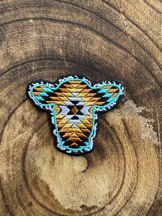 Aztec Cow Patch