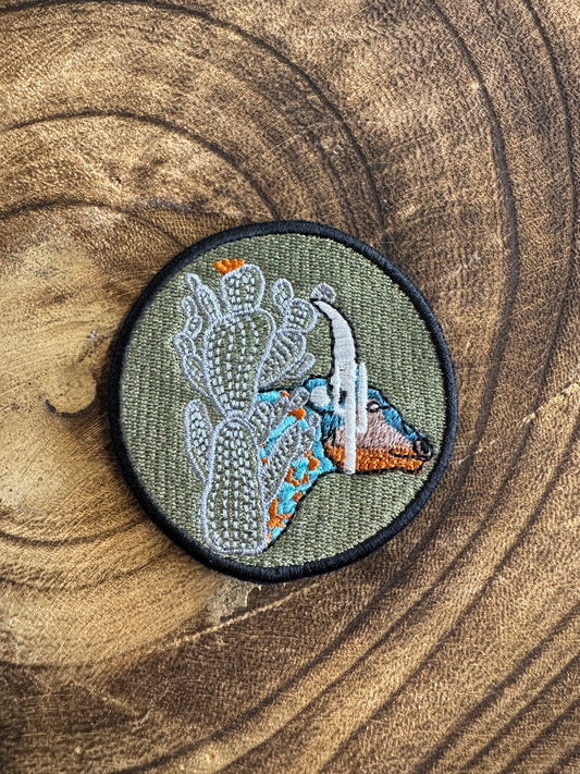 Circle Green Cattle Patch