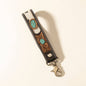 Myra Tallin Bloom Handtooled Leather Keyfob