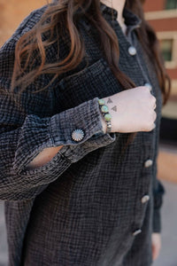 Acres Button Up Midnight