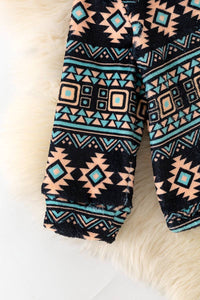 Black & Tan Aztec Sweater