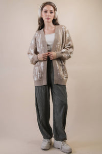 Oversized Western Cardigan