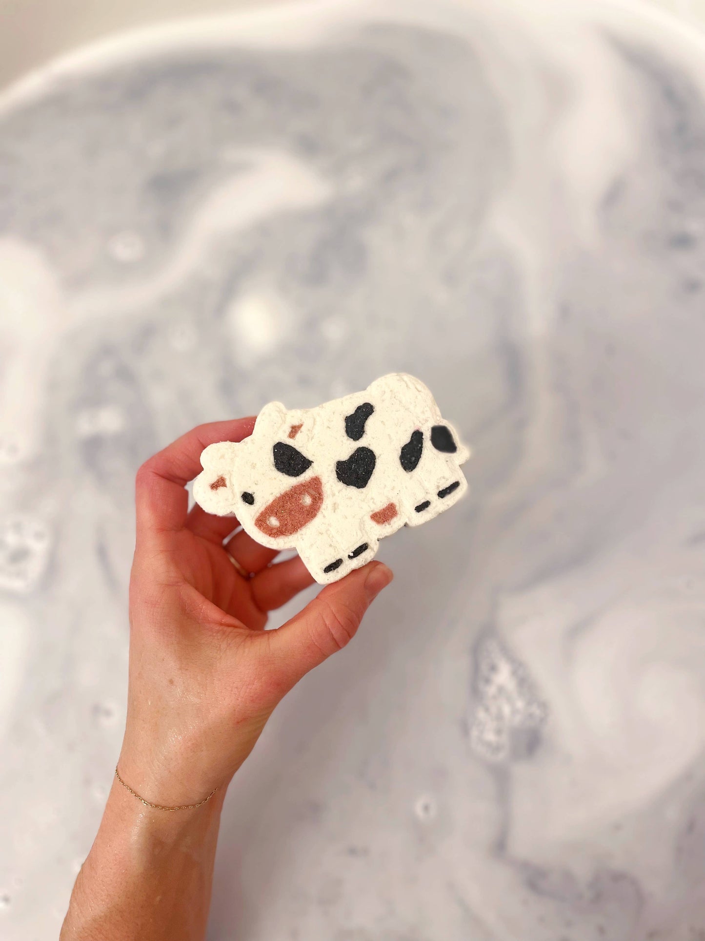 Cow Bath Bomb - with toy!