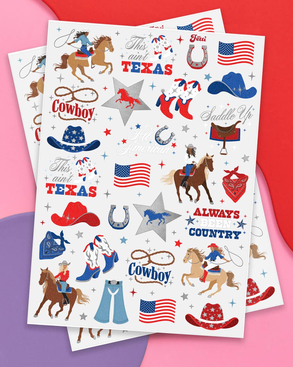 This Ain't Texas Tats - 54 temporary tattoos