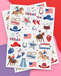 This Ain't Texas Tats - 54 temporary tattoos