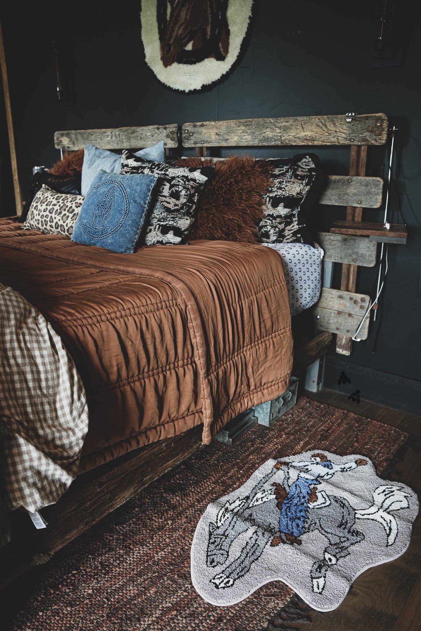 Bronc Buster Rug