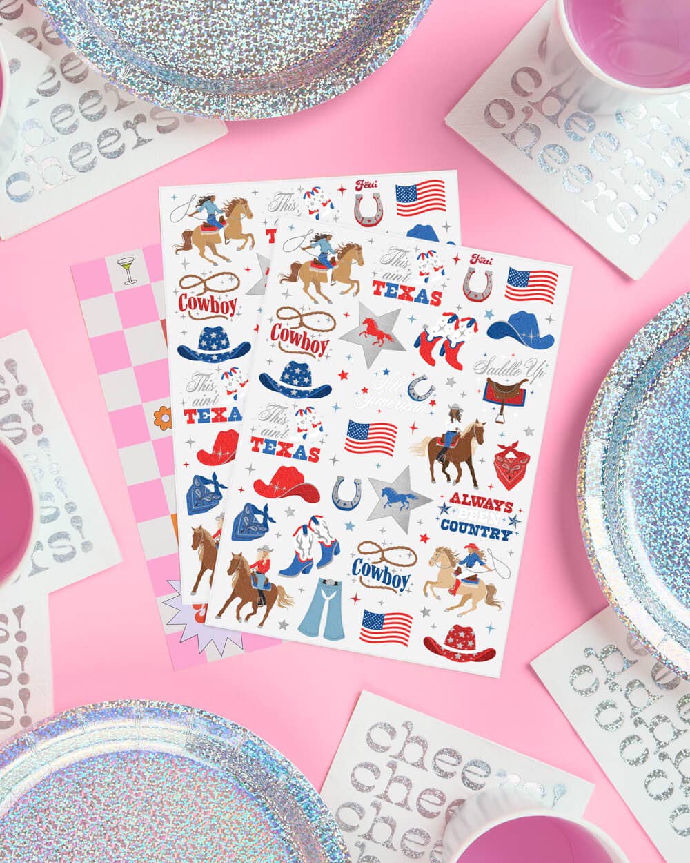 This Ain't Texas Tats - 54 temporary tattoos