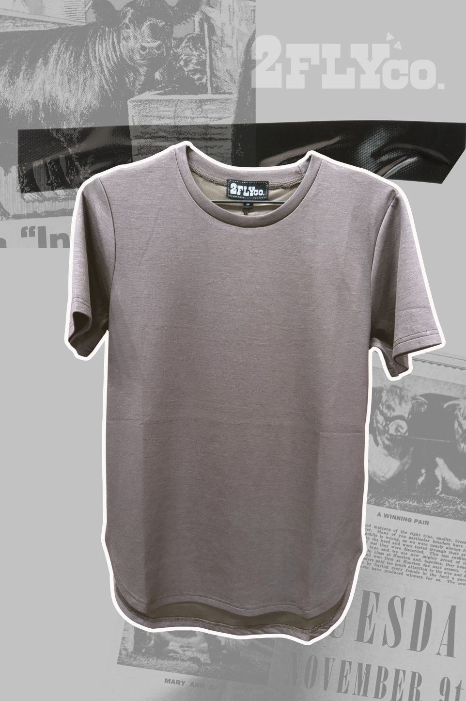 Cloud Basic Tee Mocha