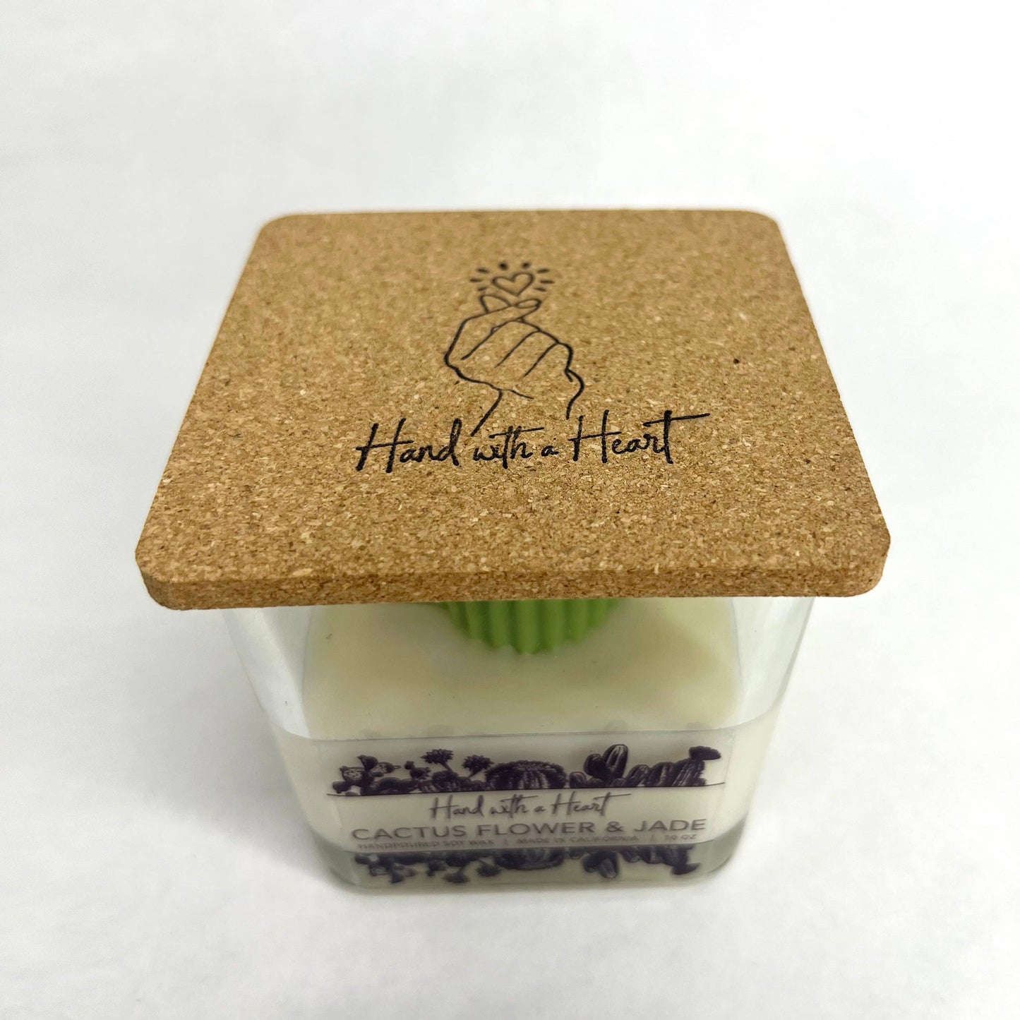 Cactus Flower & Jade Soy Wax Candle