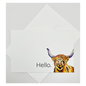 Highland Cow Note Cards & Envelopes