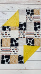 Baby Cows Patchwork Blanket