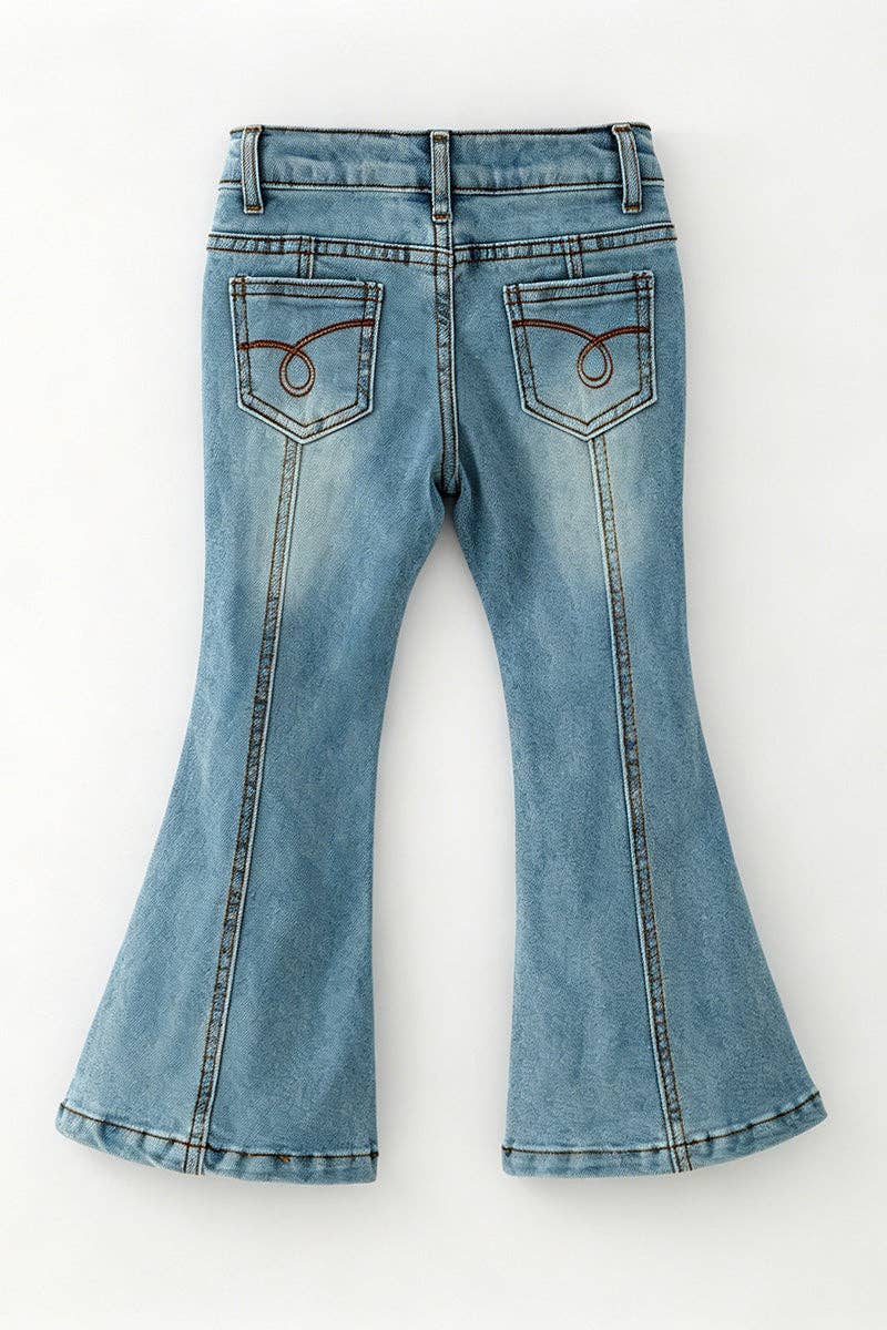 Bootcut Denim Pants