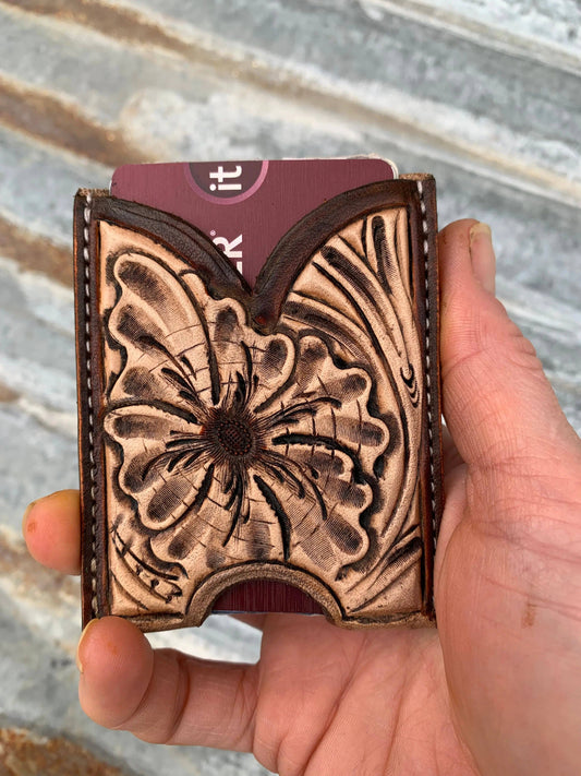 Front Pocket Tooled Wallet