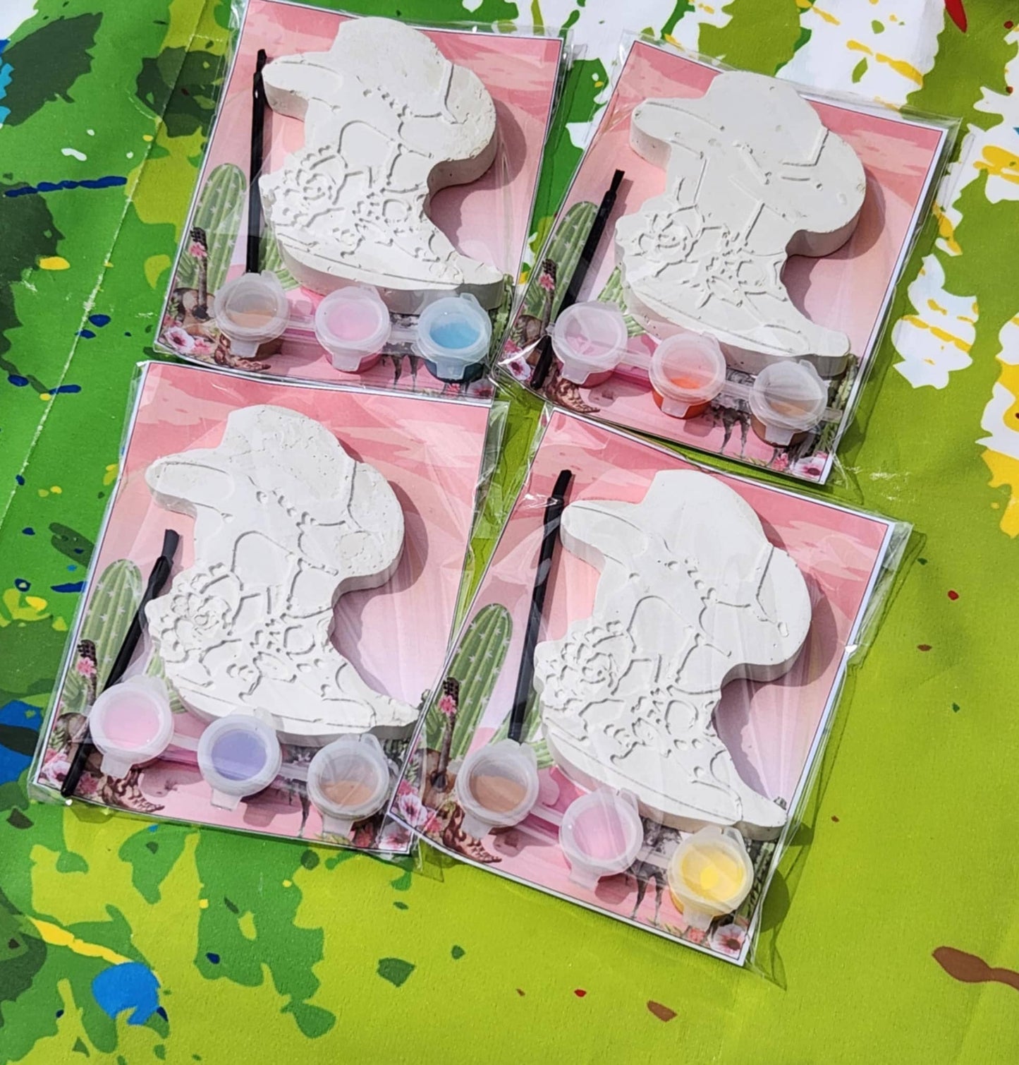 Cowgirl Plaster Paint Kit