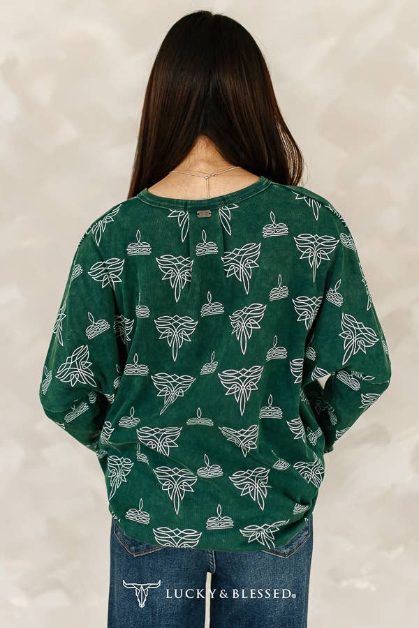 Boot Stitch Pearl Snap Shirt