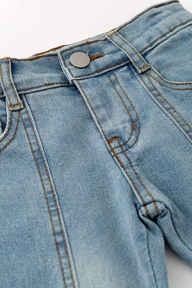 Bootcut Denim Pants