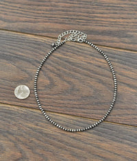 6" 4mm Pearl Bead Necklace