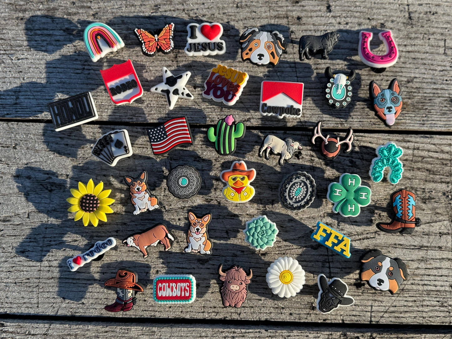 Western Shoe Charms