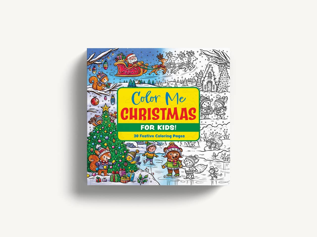 Color Me Christmas For Kids