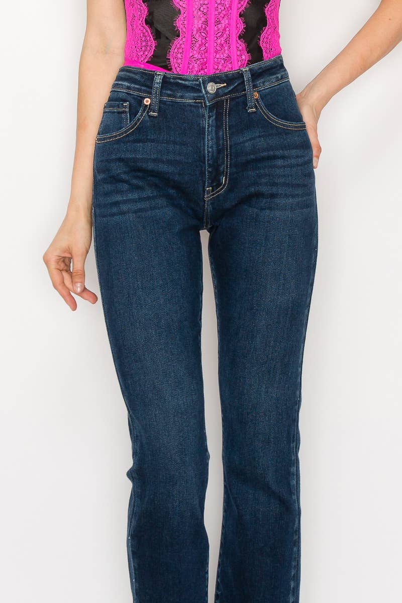 High Rise Skinny Bootcut Jeans