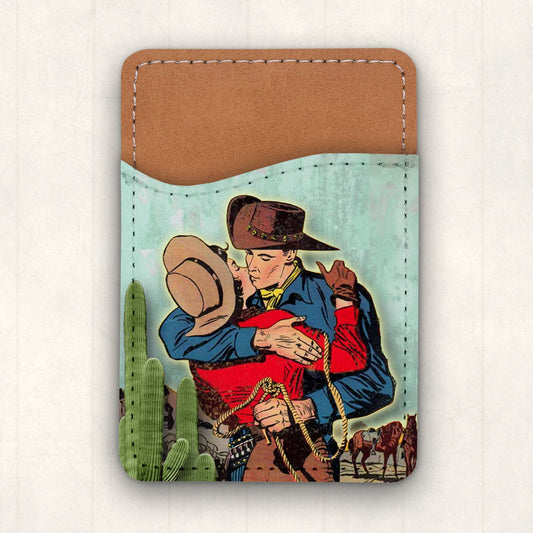 Cowboy Romance Western Card Holder