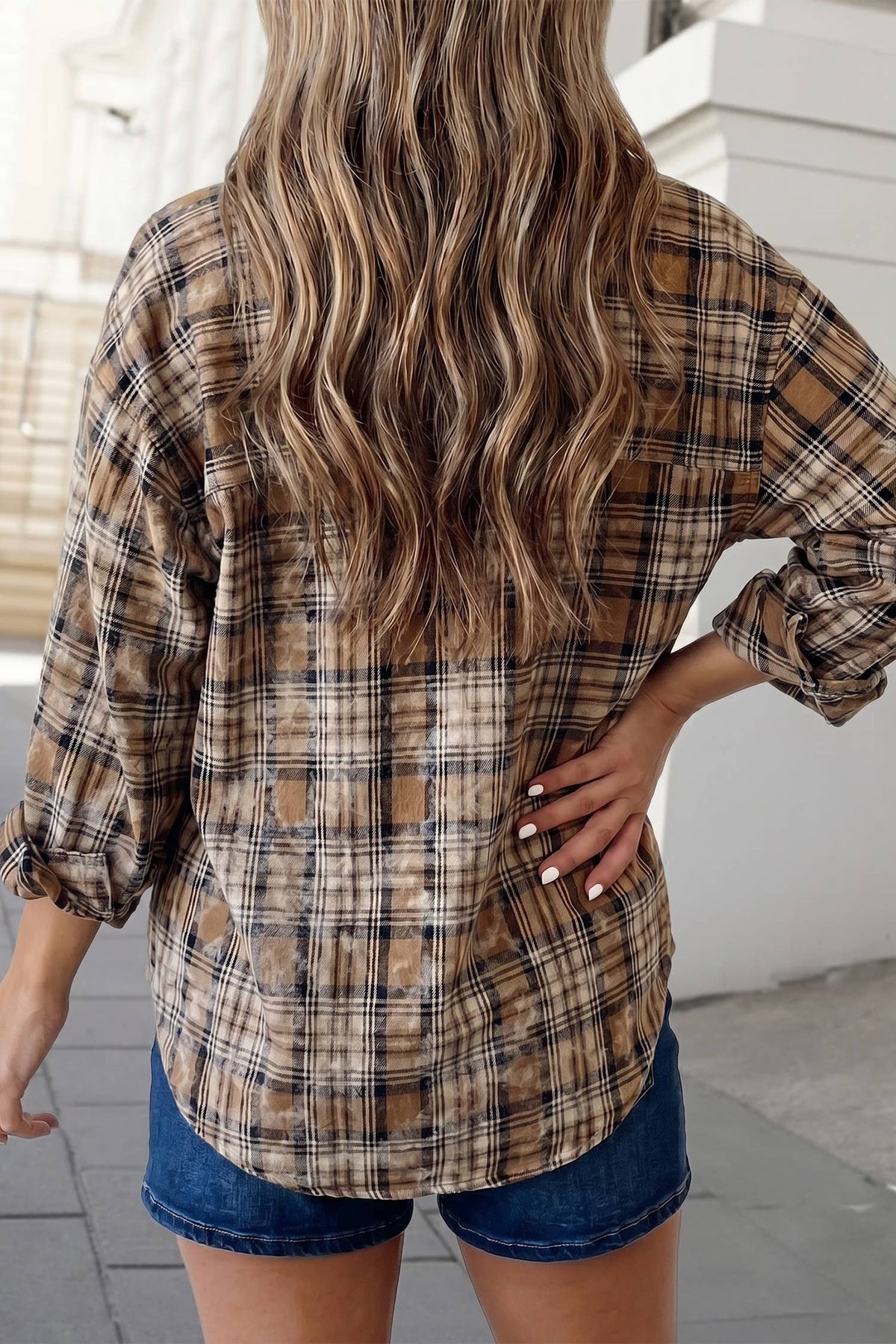 Plaid Collared Shirts