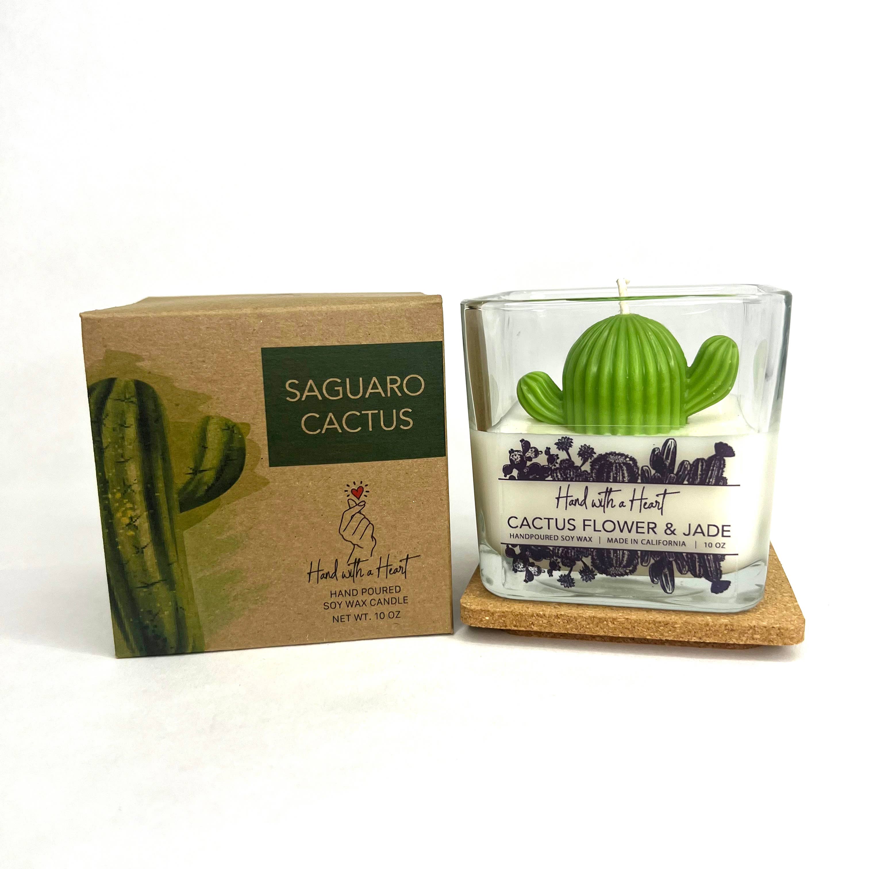 Cactus Flower & Jade Soy Wax Candle