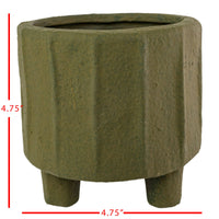 Ramon Matte Green Ceramic Pot