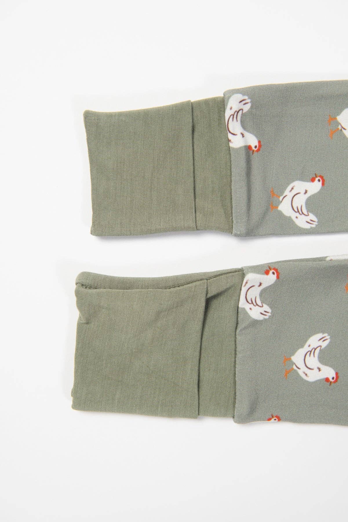 Sage Chickens Bamboo Zippy