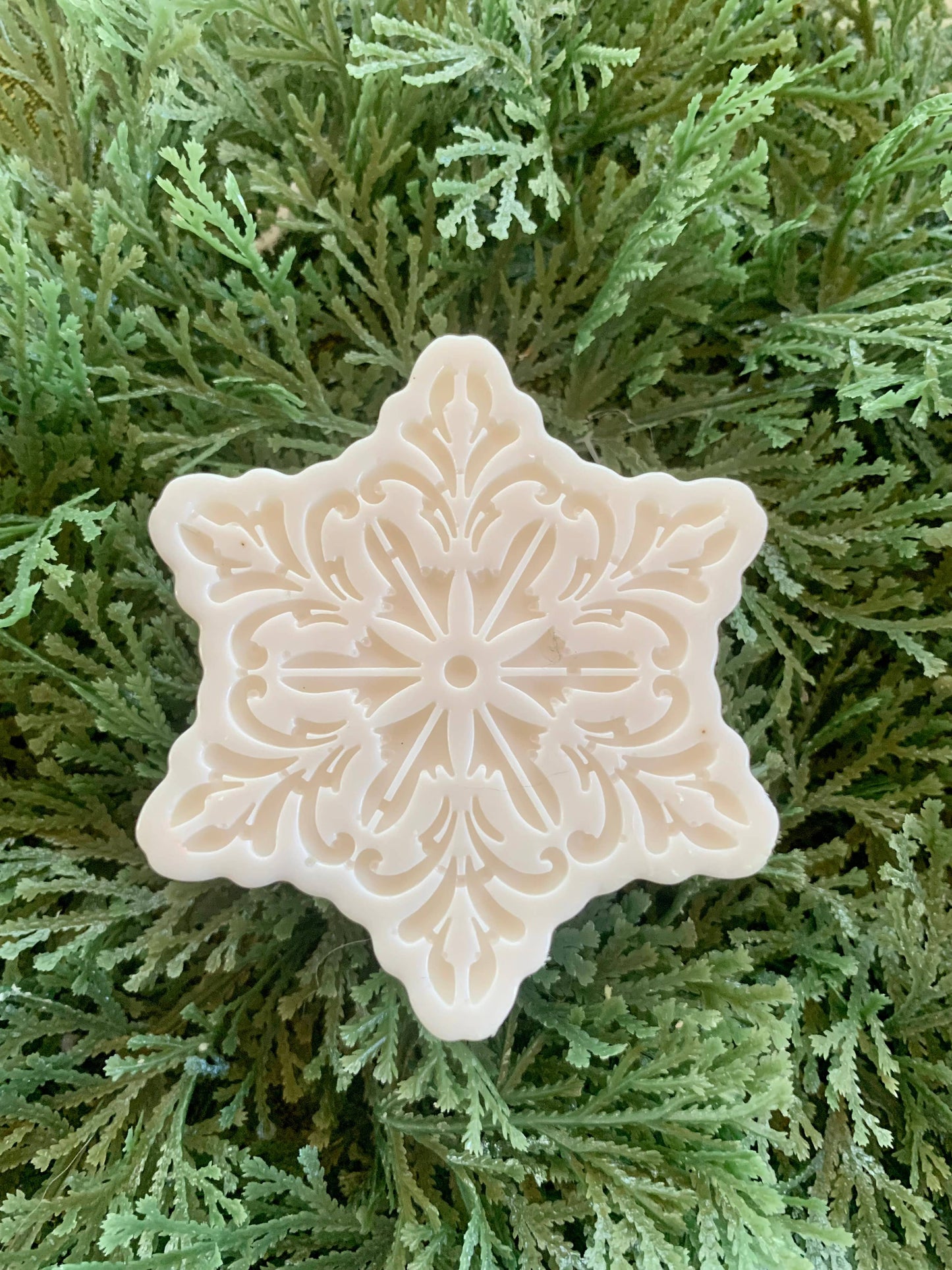 Snowflake Soap Pink