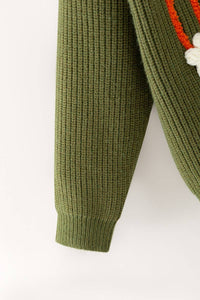 Olive Green Sweater