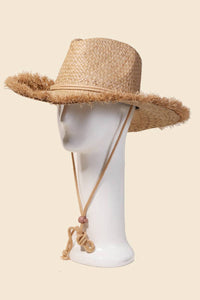 Straw Basket Weave Cowboy Hat