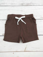 Brown Shorts With Pockets