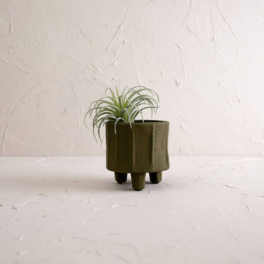 Ramon Matte Green Ceramic Pot