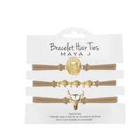 2-in-1 Bracelet Hair Tie Set