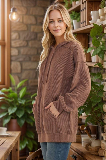 Urban Ribbed Hoodie