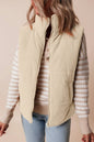 Corduroy Puffer Vest