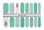 Retro Cactus Nail Wraps