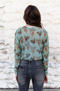 Howdy Mesh Top