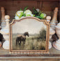 Provincial Horse Painting Framed Art