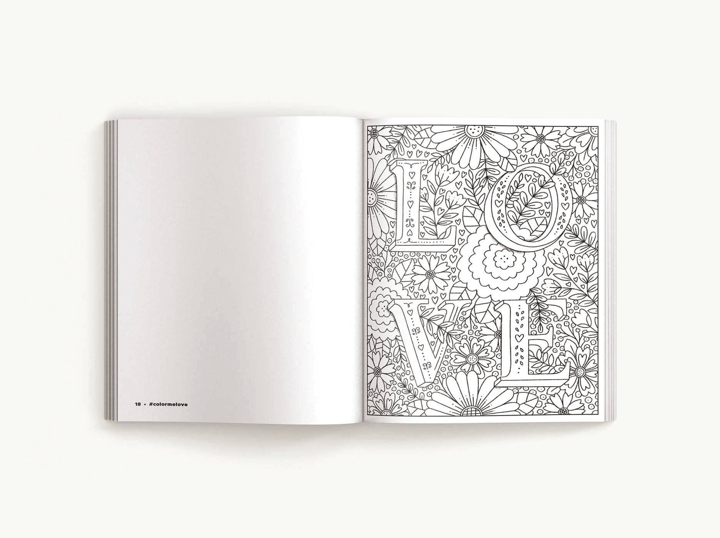 Color Me Love: A Valentine's Day Coloring Book