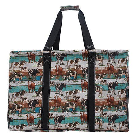 Country Side Moo Utility Tote