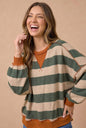 Striped Hacci Top