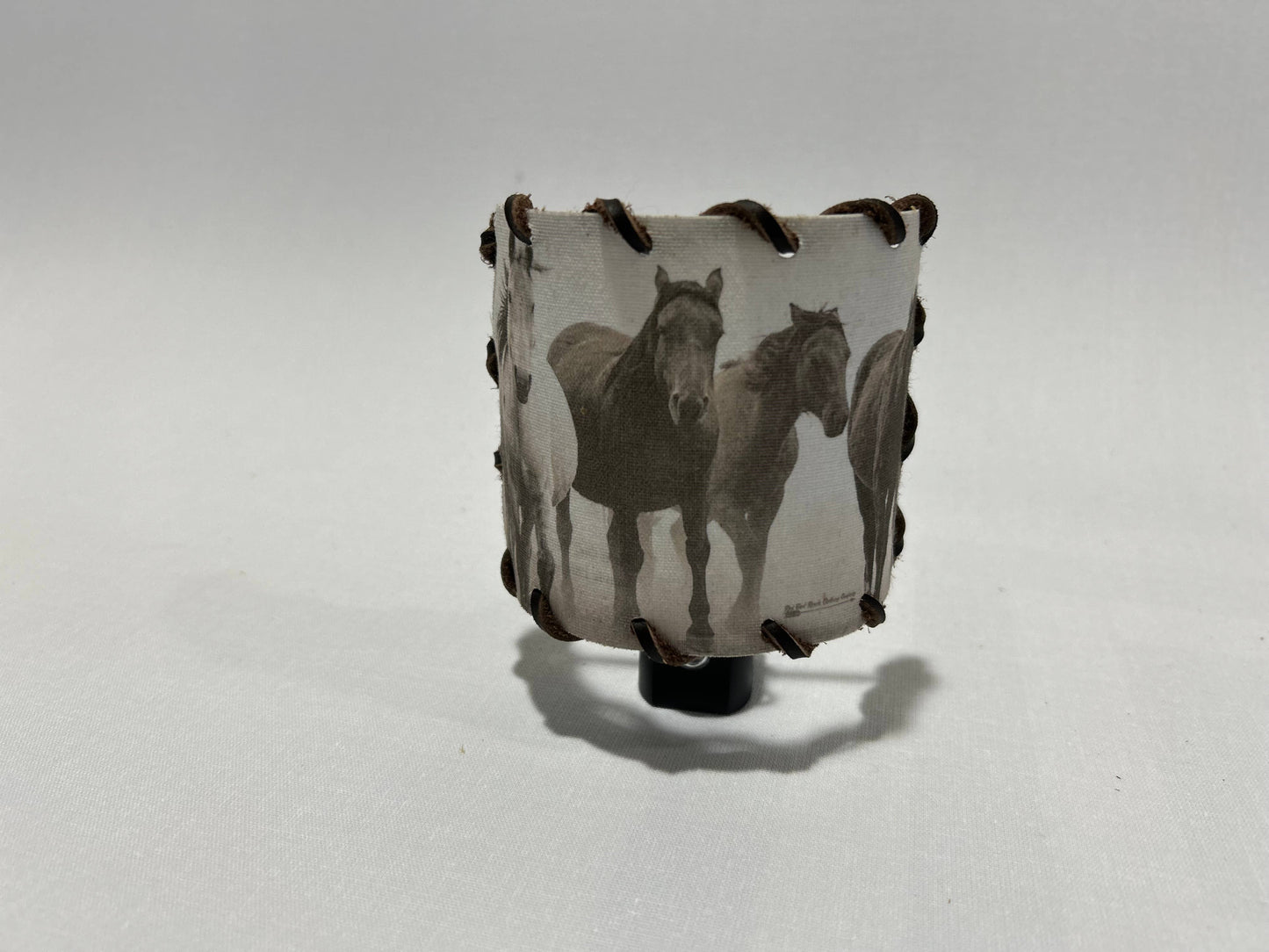 Nightlight Horses in Fog