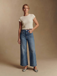 High Rise Crop Jeans