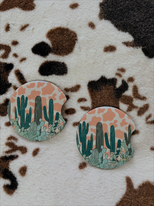 Cactus Car Coaster